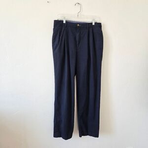 Tommy Hilfigur Golf Trouser Pants Navy Blue Men Sporty Heritage Old Money 34x32